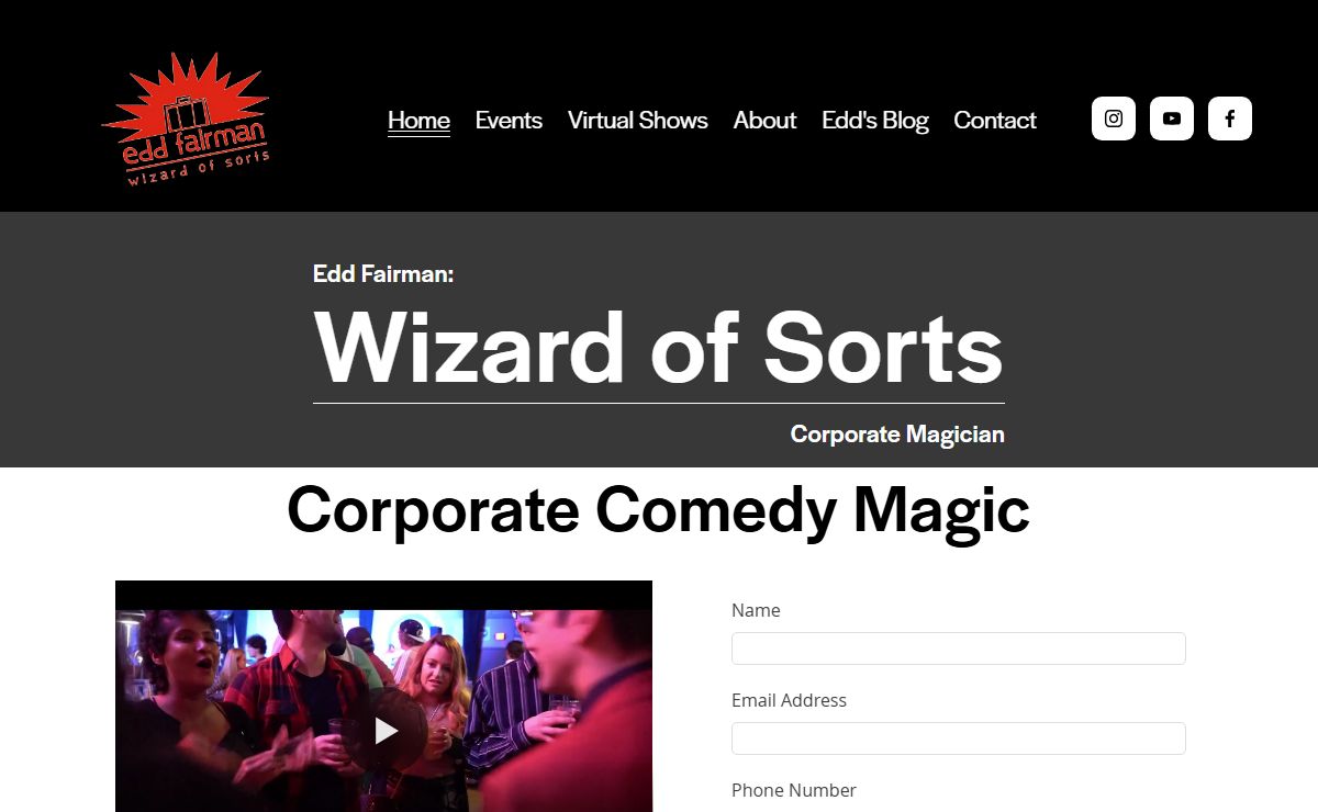 Corporate Comedy Magic for Appreciation Events, Galas, More