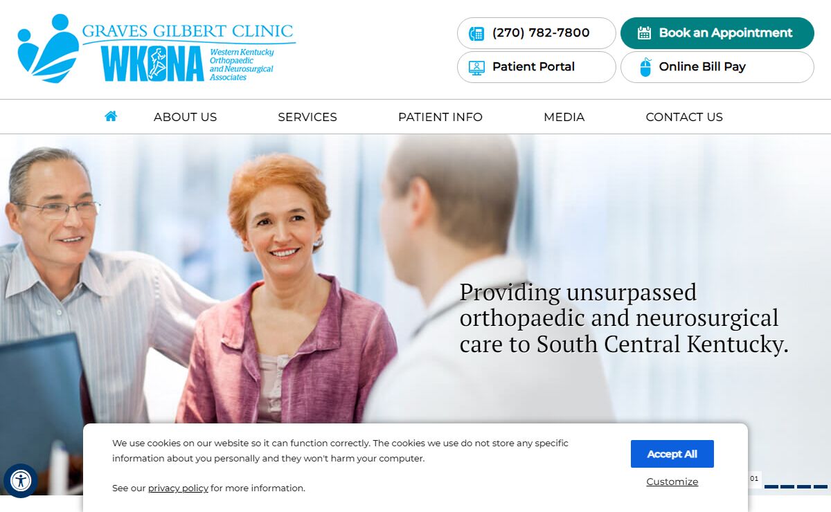 Western Kentucky Orthopaedic and Neurosurgical Associates | Orthopaedic Surgeons South Central