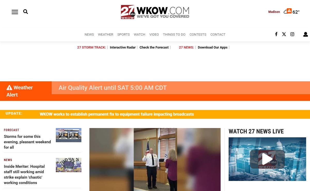 WKOW 27 News | Madison, WI News, Weather & Sports
