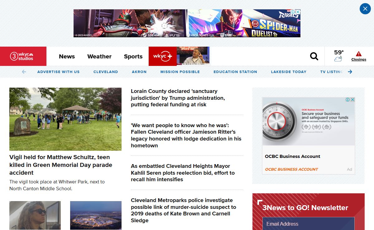 Cleveland's Leading Local News: Weather, Traffic, Sports and more | Cleveland, Ohio | wkyc.com