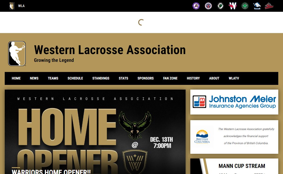 Home - Western Lacrosse Association