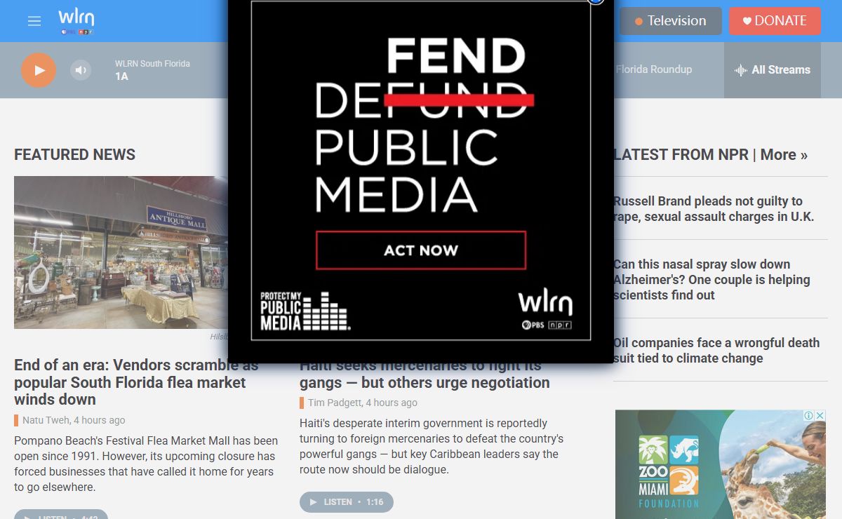 WLRN Homepage | WLRN