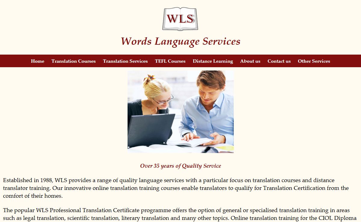 Translation Courses, TEFL Courses, Distance Learning | WLS - WORDS LANGUAGE SERVICES