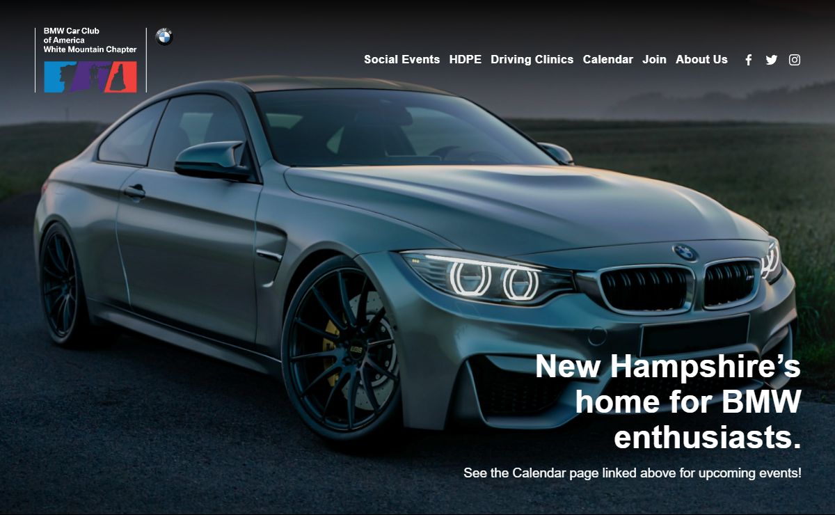 BMW White Mountain Chapter