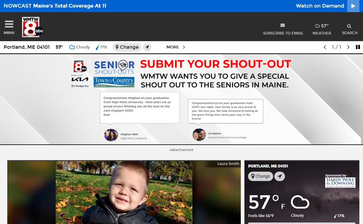Portland, Maine News and Weather - WMTW Channel 8