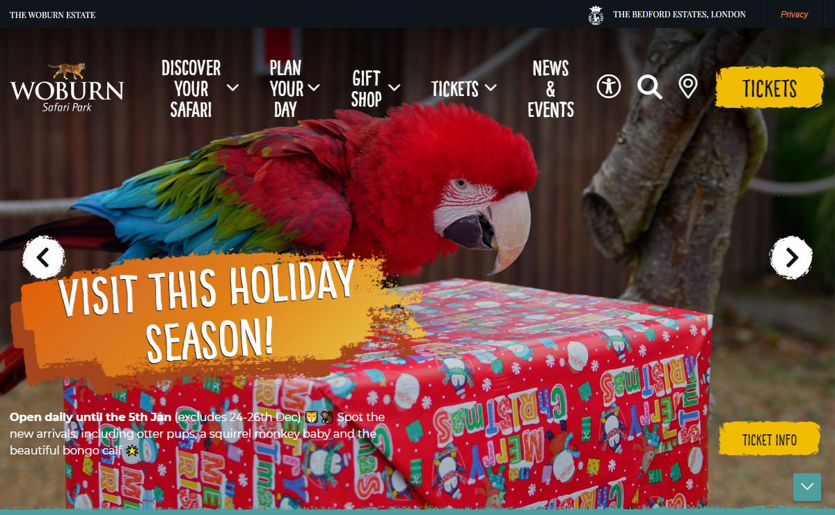 Book Your Adventure Today | Woburn Safari Park