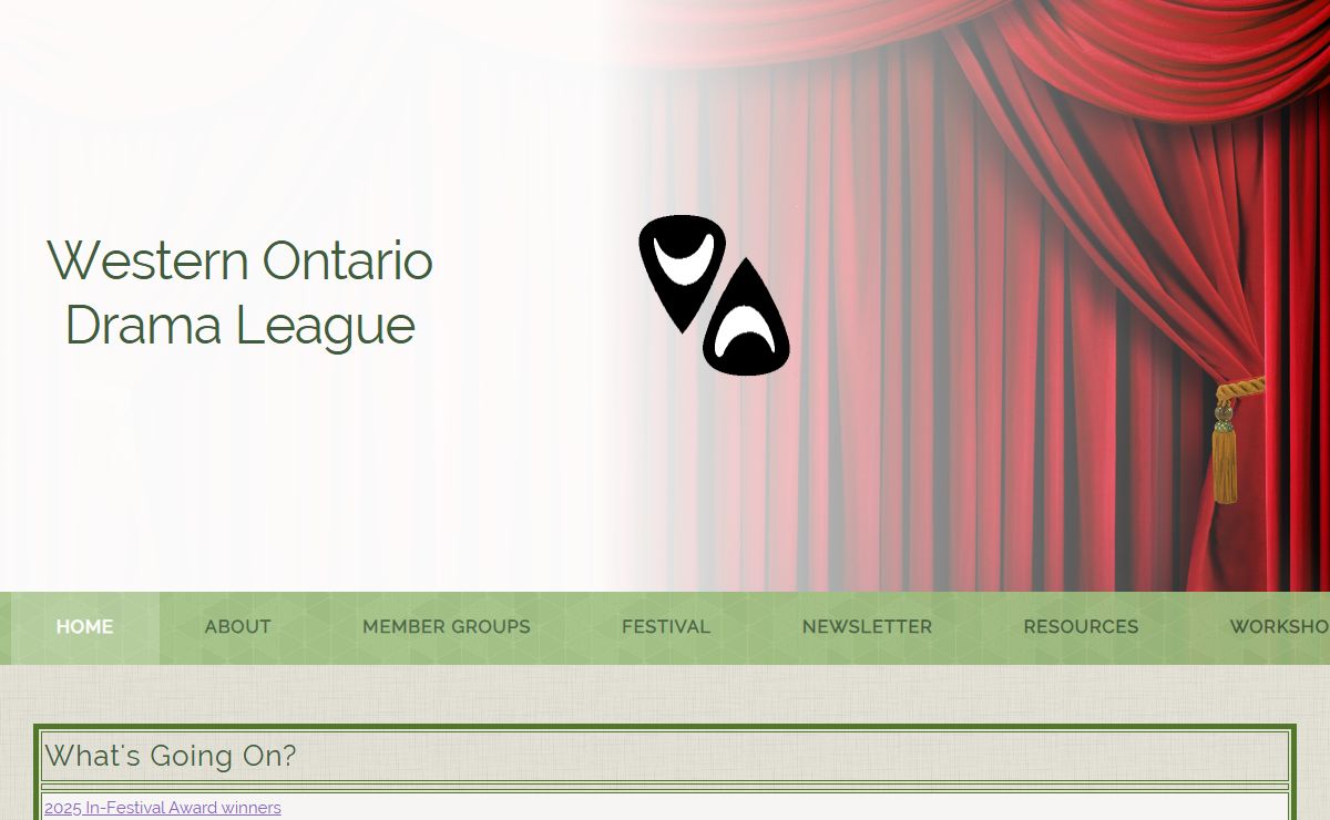 Western Ontario Drama League - Home