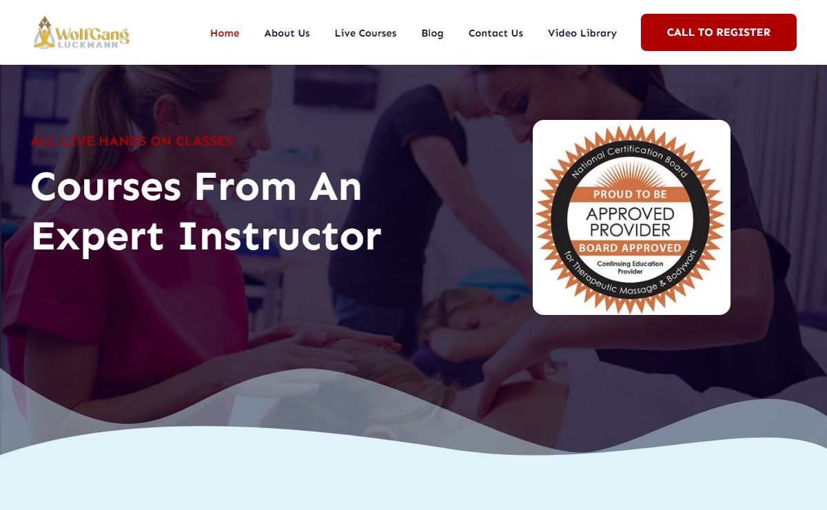 Wolfgang Luckmann - Professional Massage Education