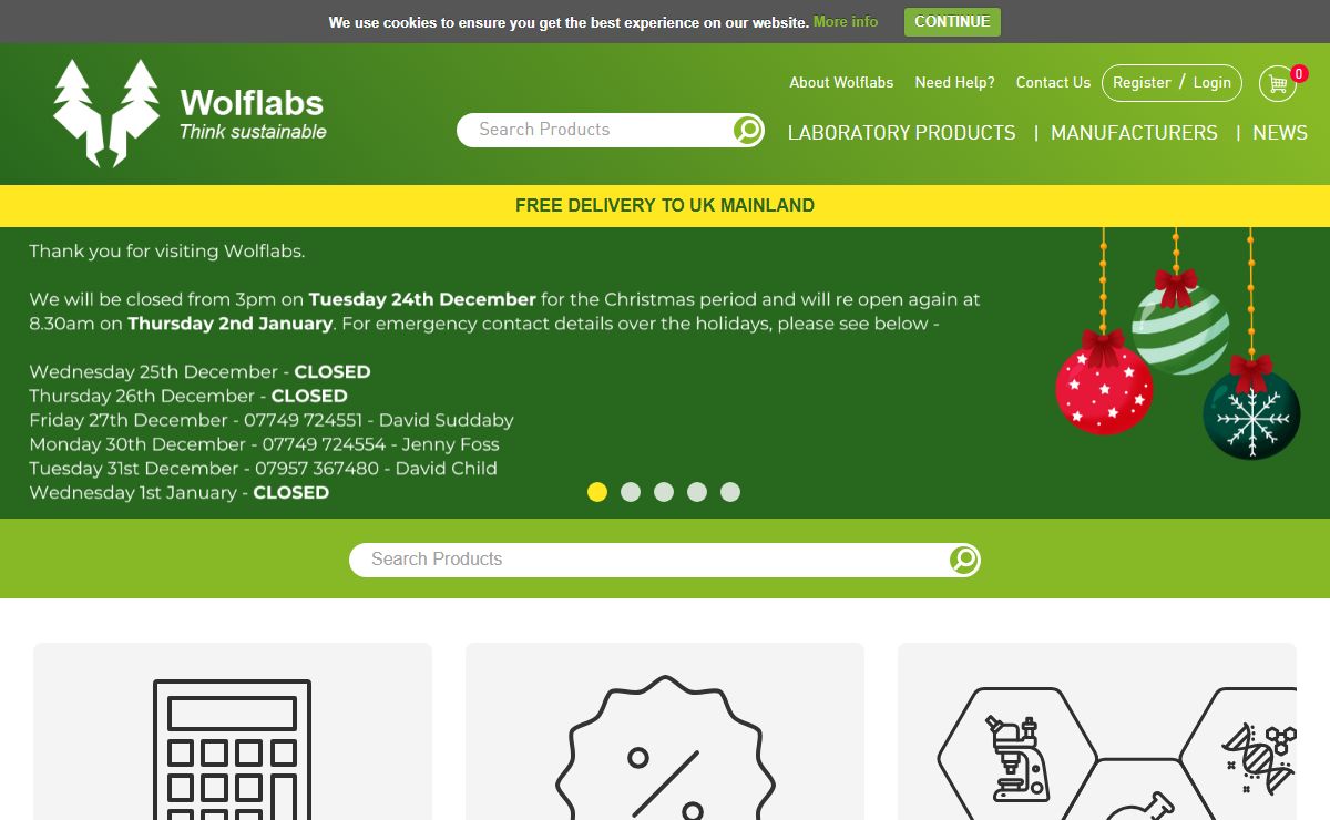 Wolflabs :: Laboratory Equipment Suppliers