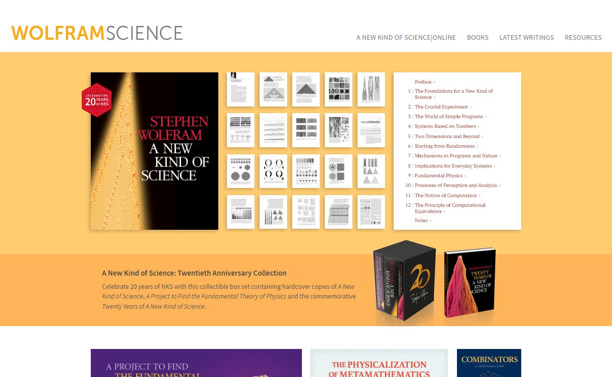 Wolfram Science and Stephen Wolfram's 'A New Kind of Science'