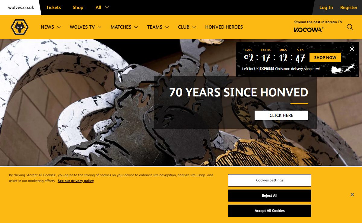 Official Website of Wolves | Wolverhampton Wanderers FC
