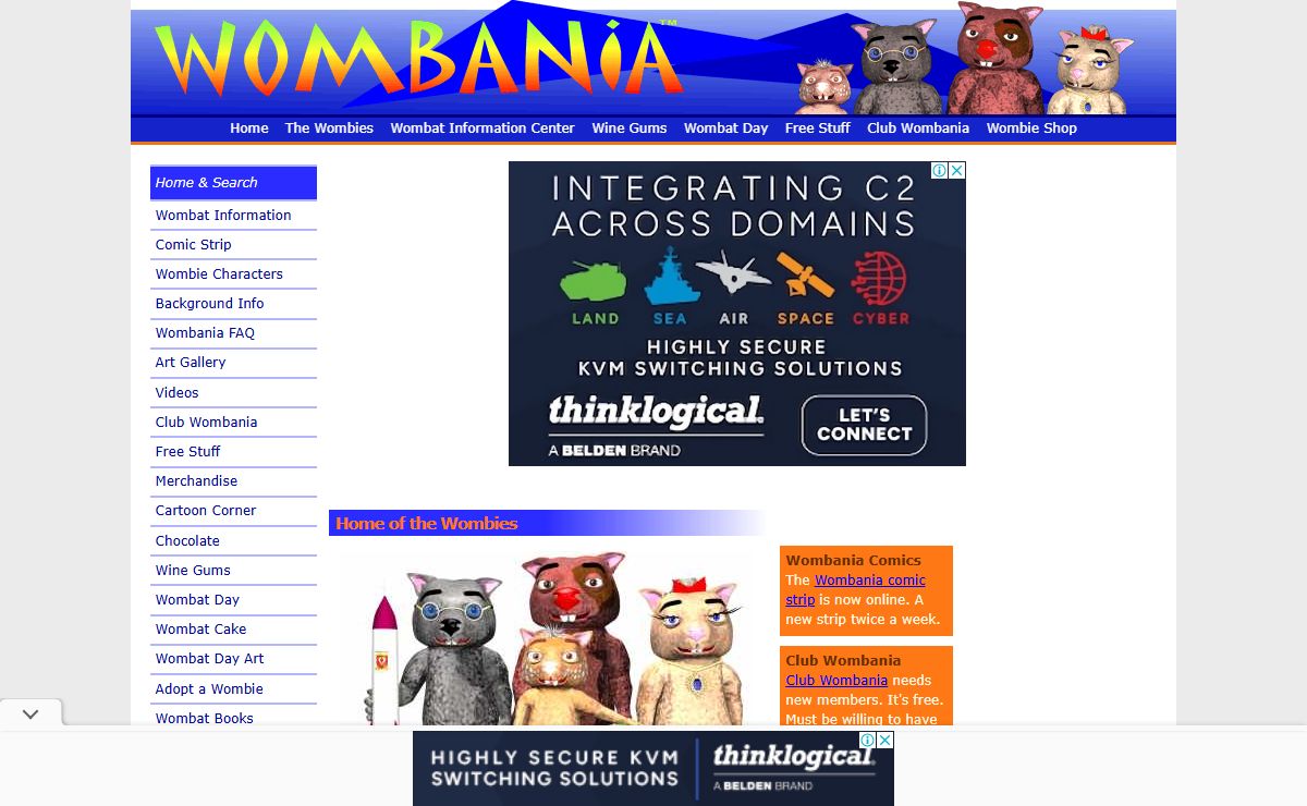 Wombania™ Home of the Wombies