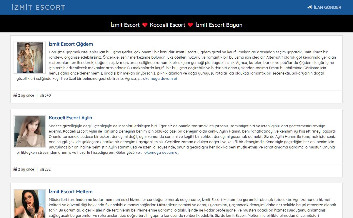 İzmit Escort ❤️ Kocaeli Escort ❤️ İzmit Escort Bayan