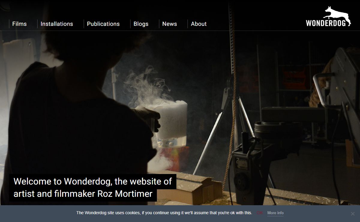 Wonderdog Films – The website of artist and filmmaker Roz Mortimer
