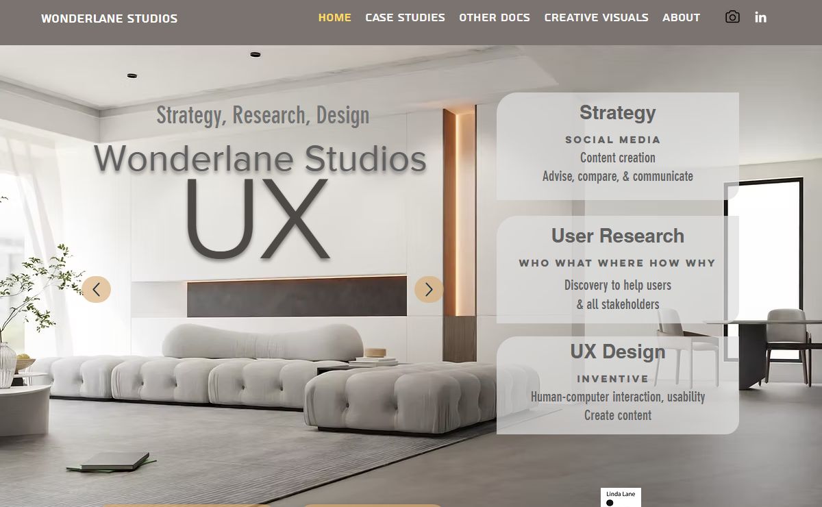 Wonderlane Studios | UX Strategist