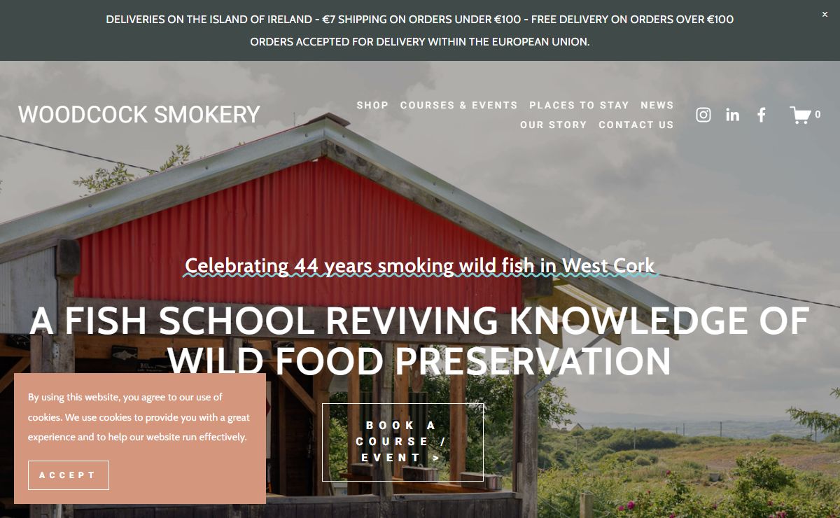 A fish school in West Cork reviving knowledge of wild food preservation