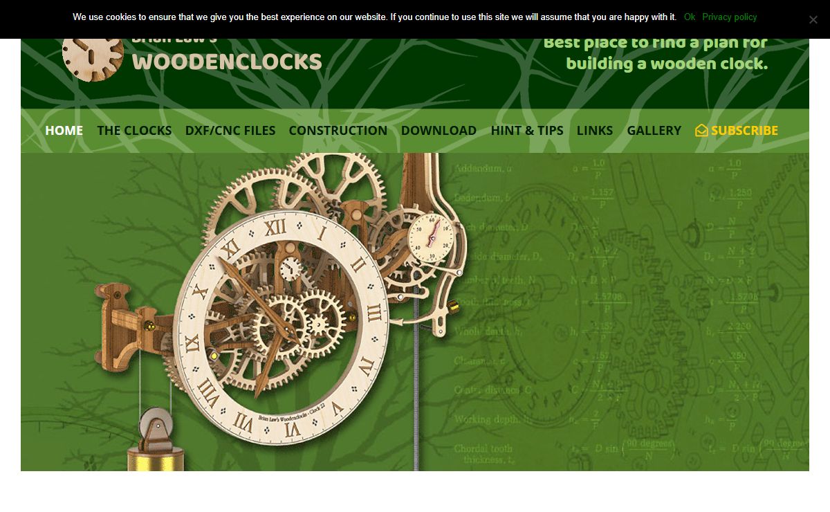 Brian Law’s Wooden Clocks - Brian Law’s Woodenclocks