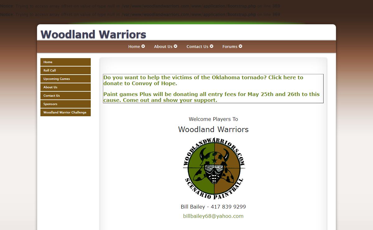 Woodland Warriors :: Home
