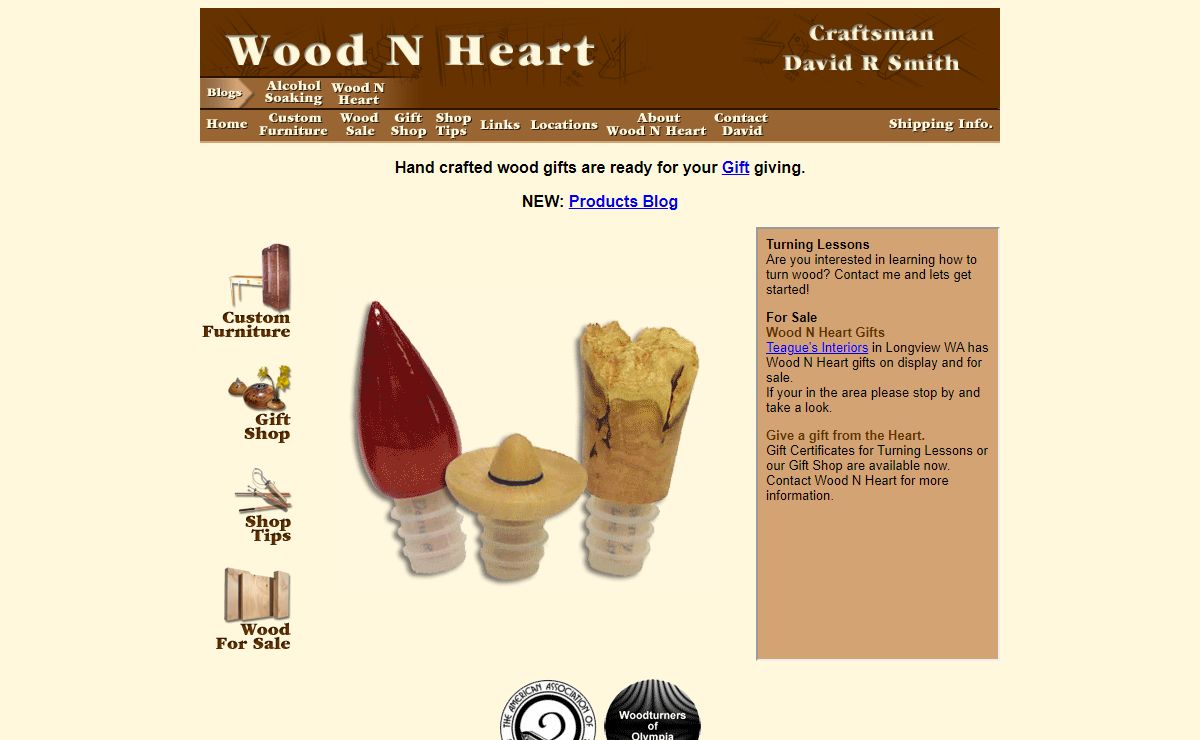 Wood n Heart - Custom furniture and one of a kind wood gifts
