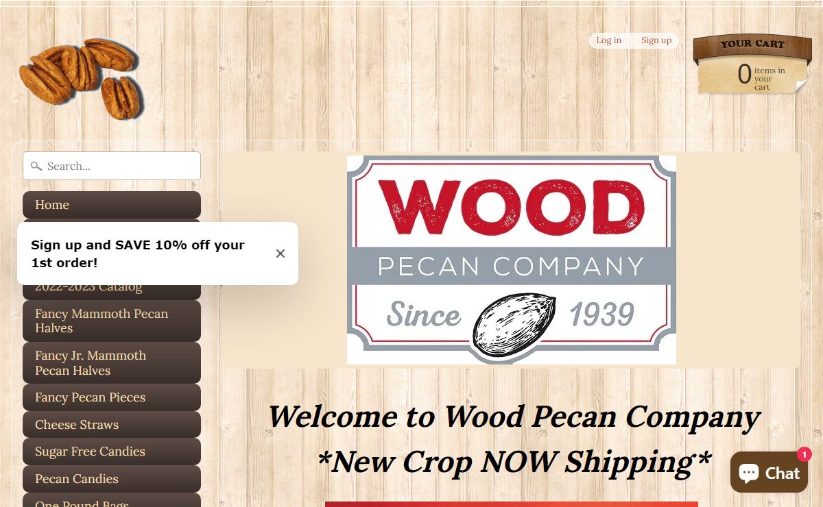 Wood Pecan Company | Wood Pecan Company Montgomery, Alabama - Top Quality Pecans since 1939