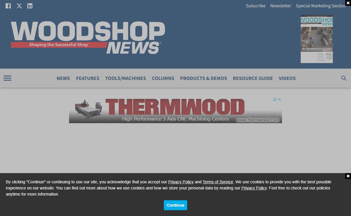 Woodworking News for the Professional Woodworker | Woodshop News Magazine