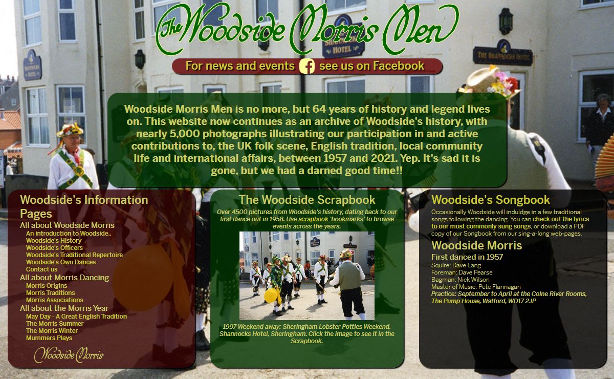 Woodside Morris Home Page
