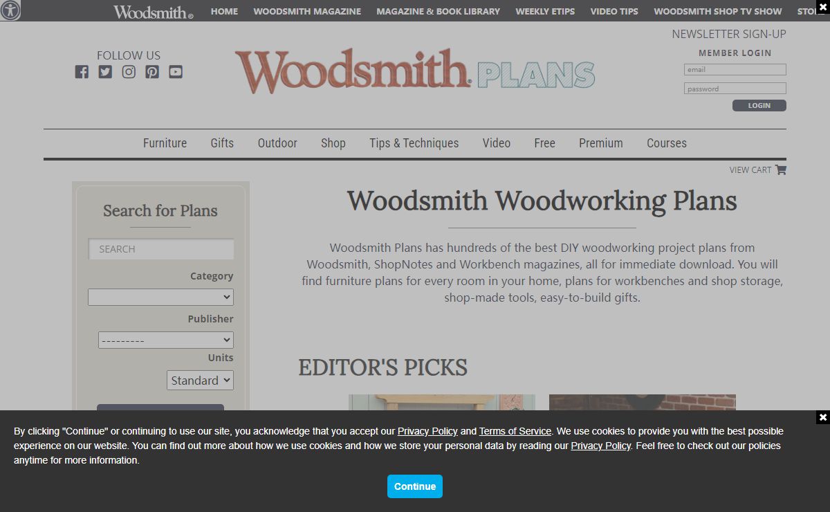 Woodsmith Plans