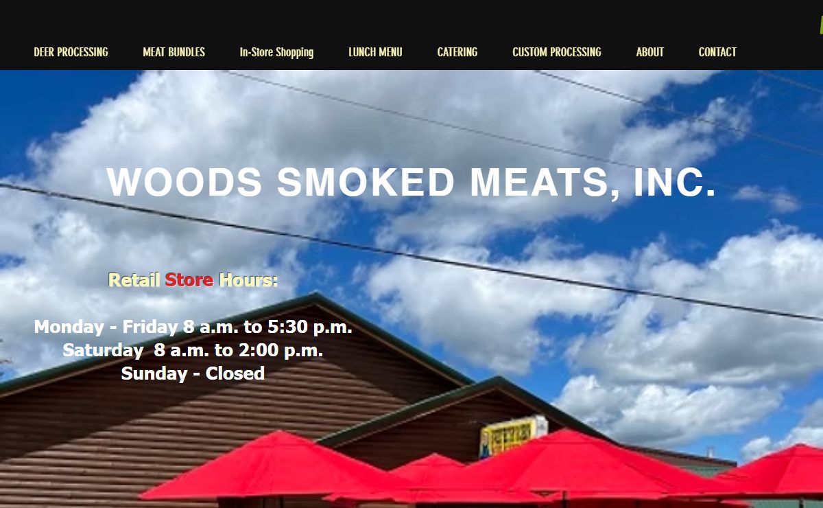 Butcher Shop | Missouri | Woods Smoked Meats, Inc.
