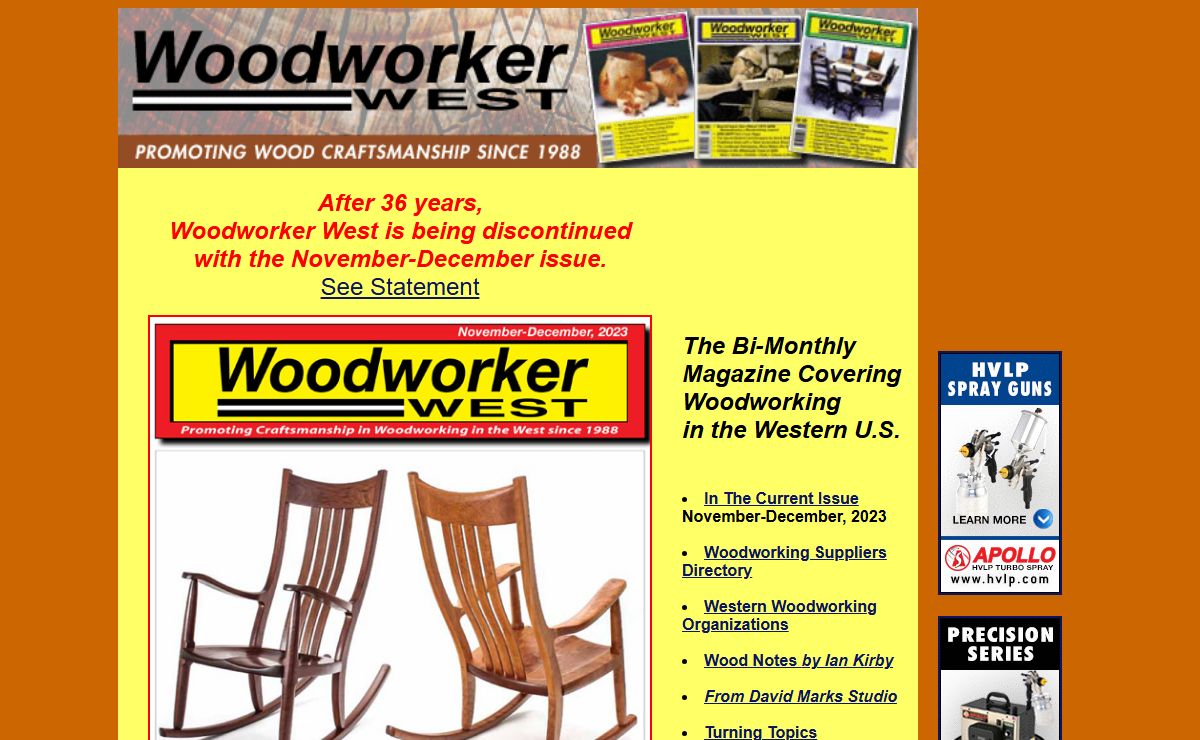 Woodworker West Magazine