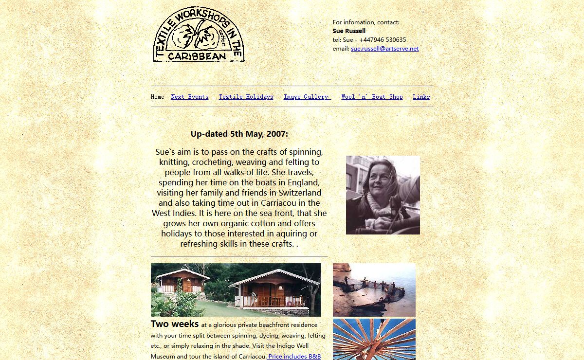 Textile Workshops in the Caribbean - Home Page