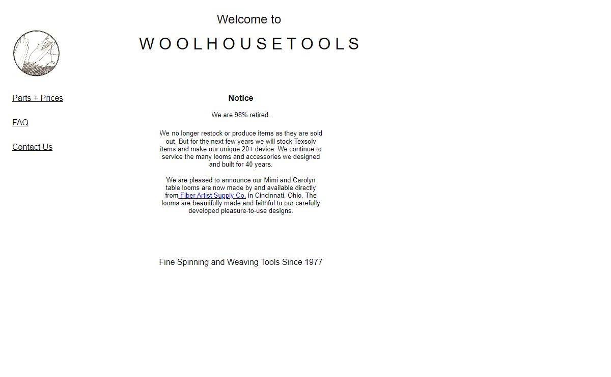 Woolhouse Tools Home Page