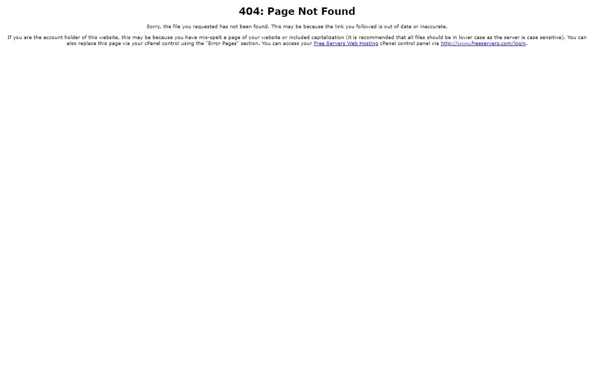 <!--#echo var="SERVER_NAME" -->: 404 Not Found