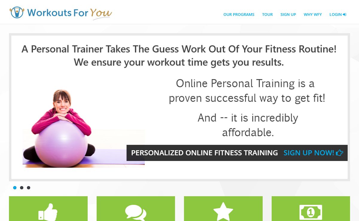 Workouts For You | Online Personal Fitness Training