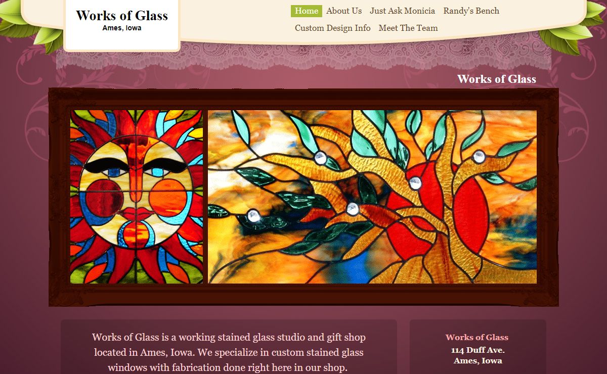 Works of Glass - Custom Stained Glass