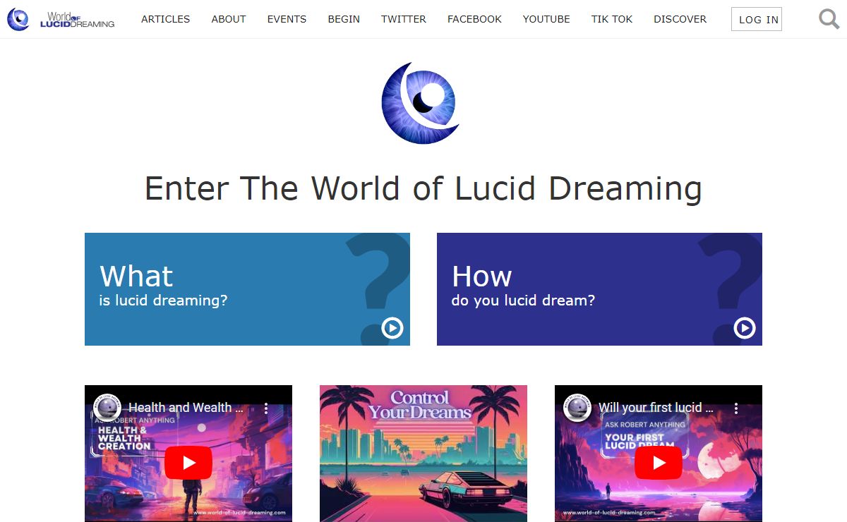 The World of Lucid Dreaming
