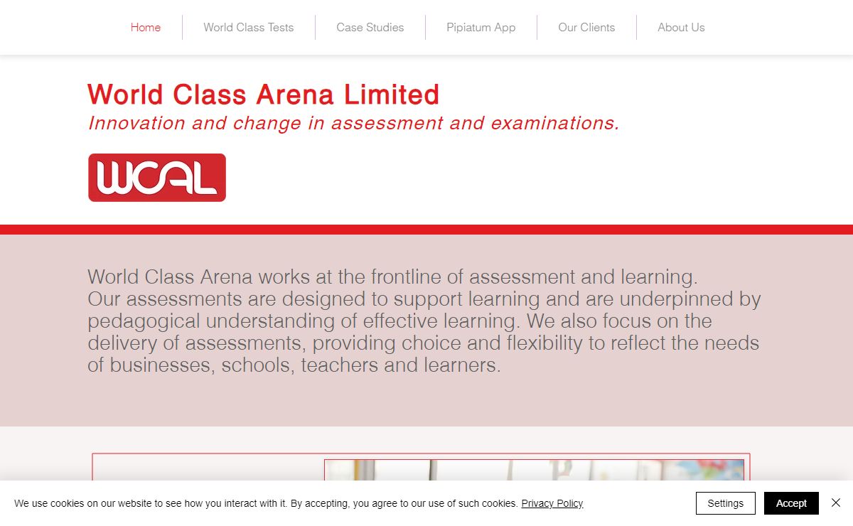 Student Assessment | World Class Arena Limited | England