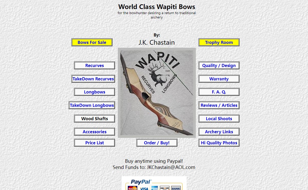 Bows - Archery - J.K. Chastain