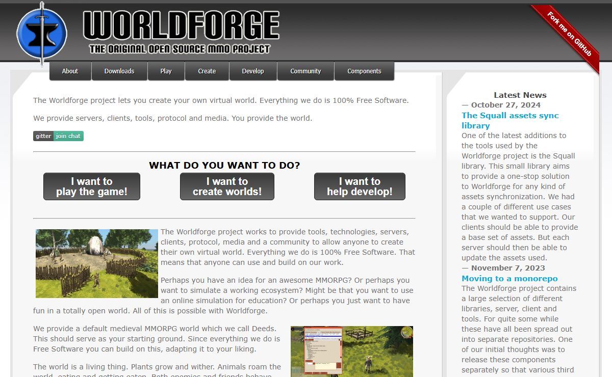 Worldforge | Worldforge - the Free MMORPG project