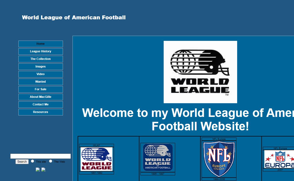 World League of American Football