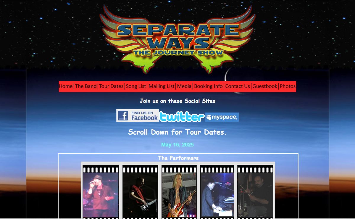 Separate Ways - Journey Tribute Show- The Finest Journey Tribute Show