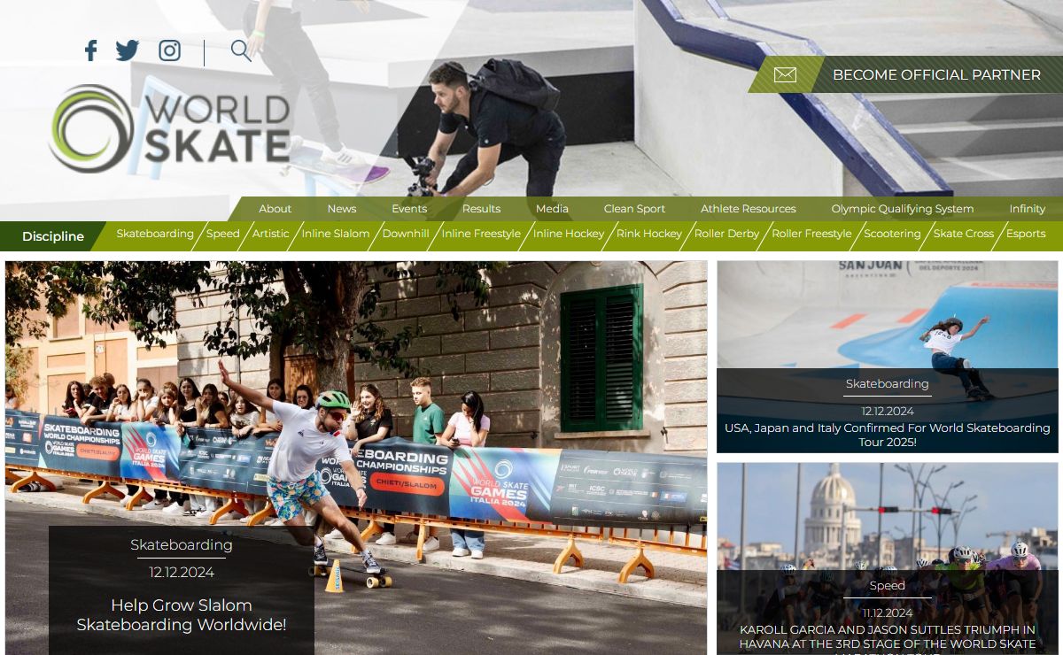 Worldskate - Skateboarding & Roller Sports - Home