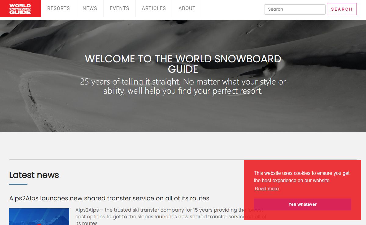 World Snowboard Guide - World Snowboard Guide