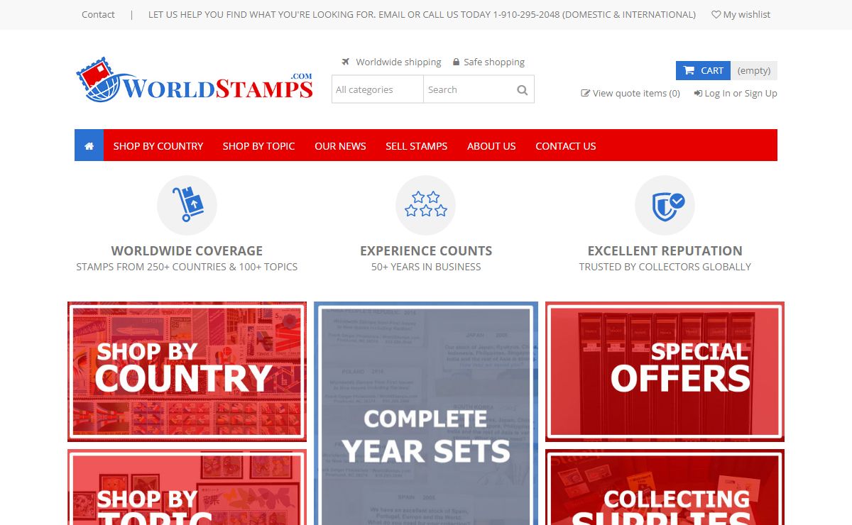 WorldStamps.com - Frank Geiger Philatelists' World Stamps - WorldStamps