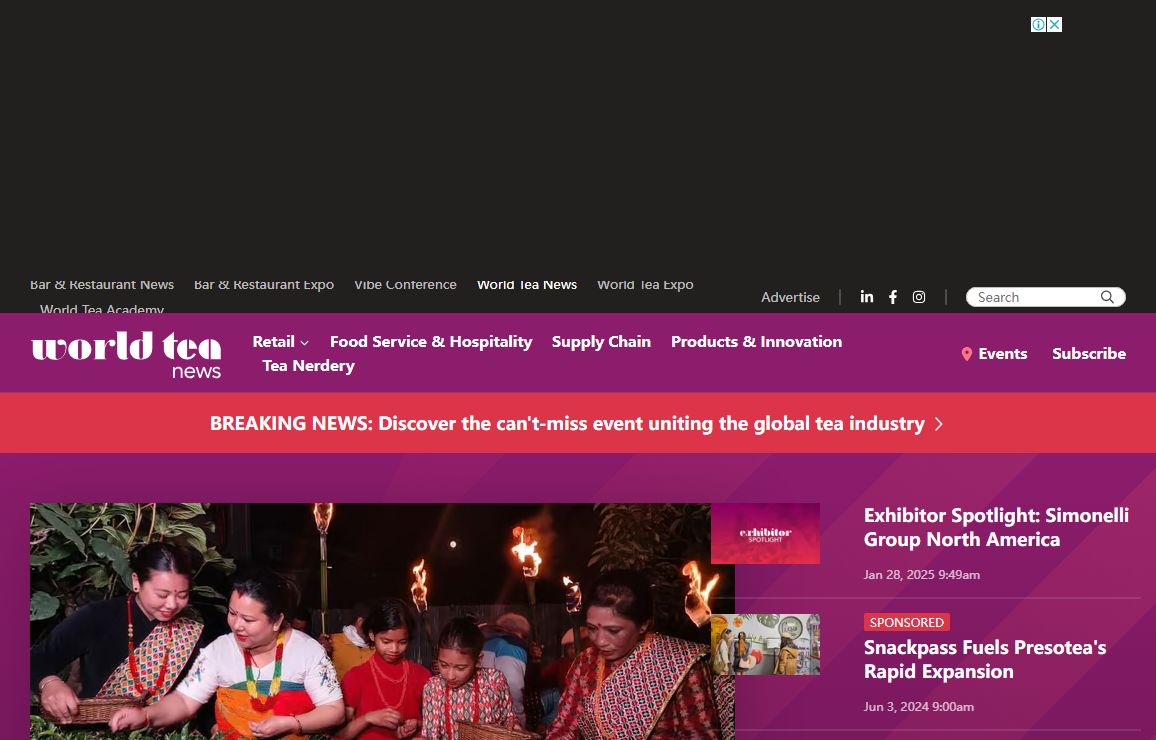 World Tea News Tea Industry Insights