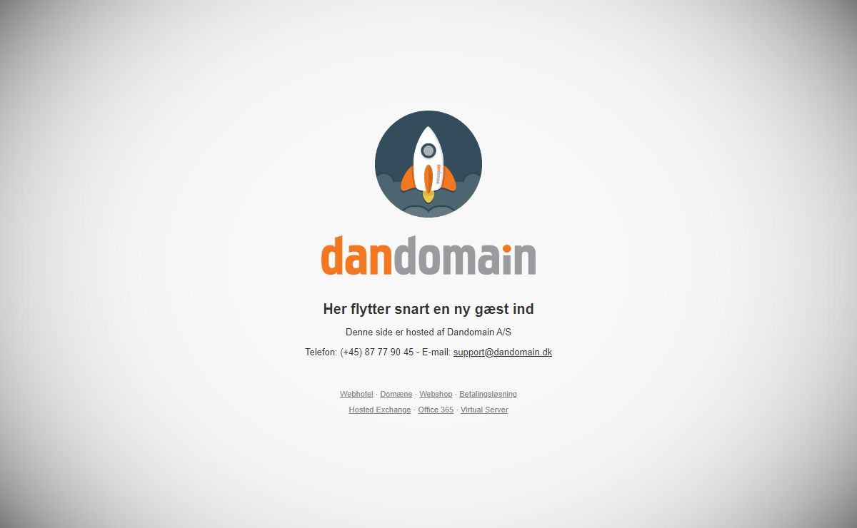 Webshop, Webhosting, Domæner og E-handel - Dandomain A/S