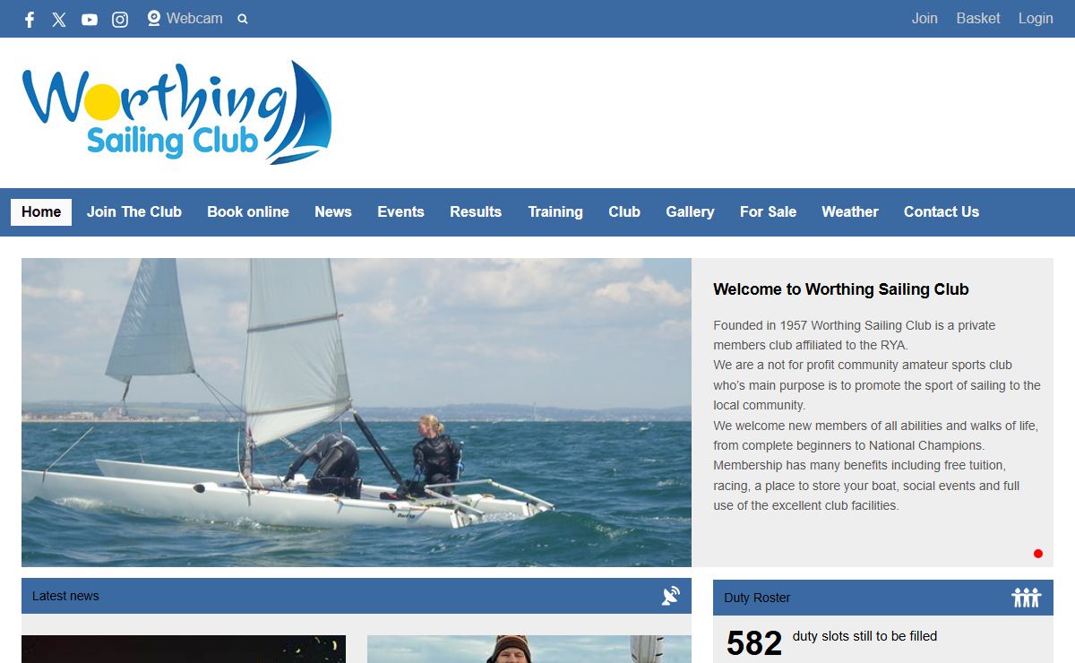 Home : Worthing Sailing Club