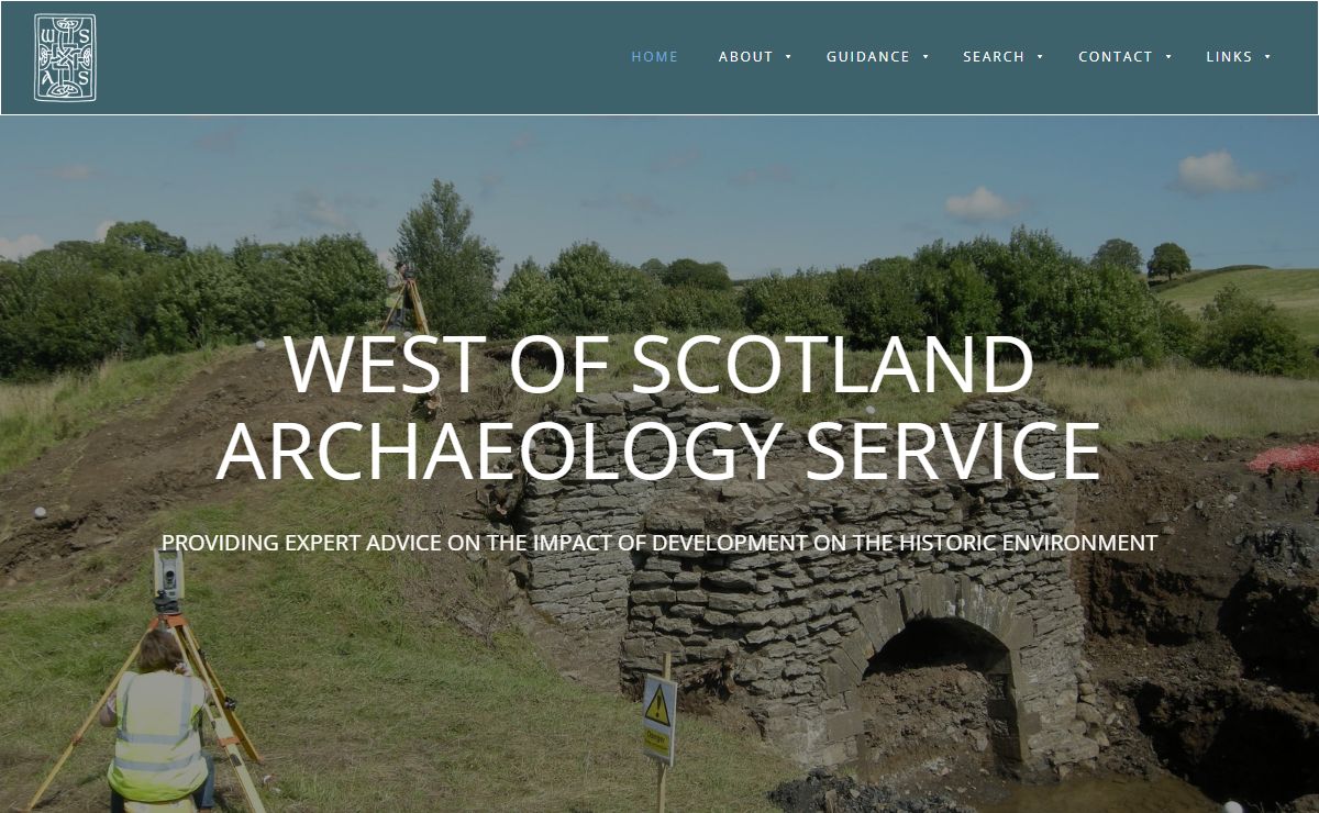 West of Scotland Archaeology Service Home Page