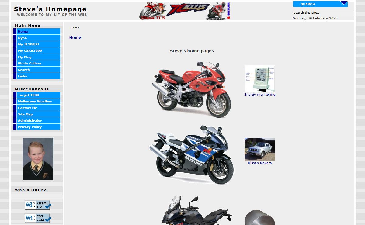 Steve's Homepage