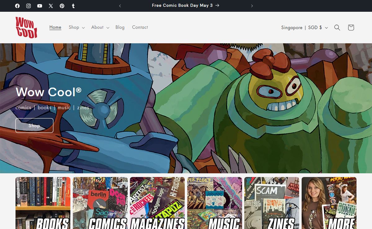Wow Cool Alternative Comics