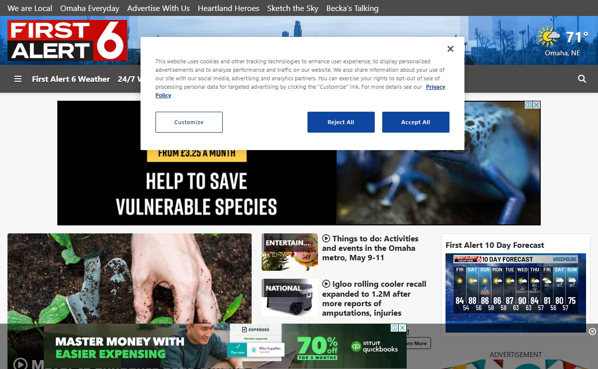 WOWT | Nebraska Breaking News, Weather, Sports | Omaha, NE